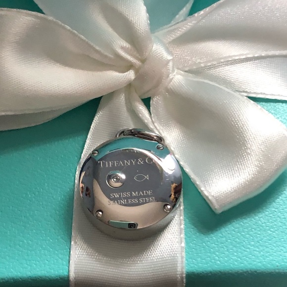 Tiffany & Co Blossom Blue Charm Pendant Watch - Picture 3 of 3